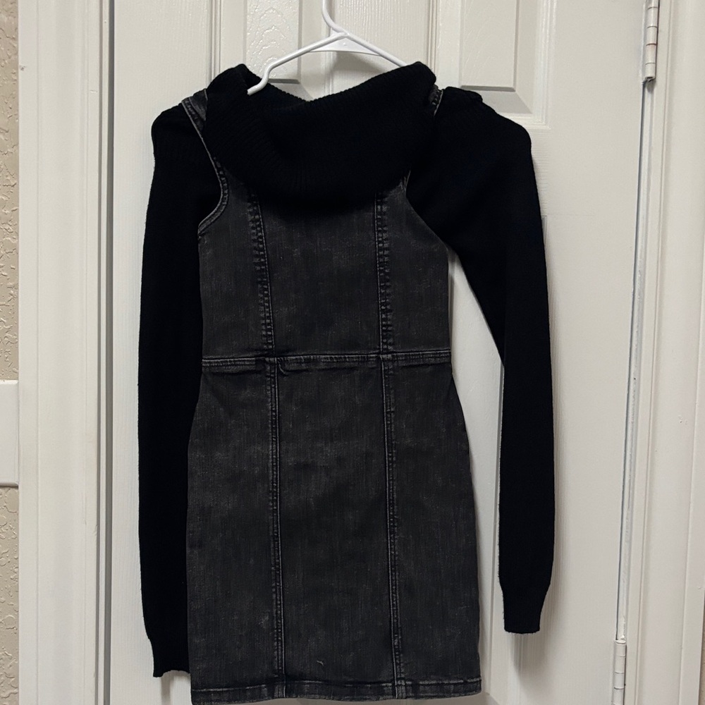 Divided Black and Gray Kids Matching Set